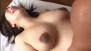 Japanese pregnant milf takes a gangbang bukkake