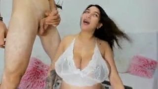 Milf pregnant deep throat and anal